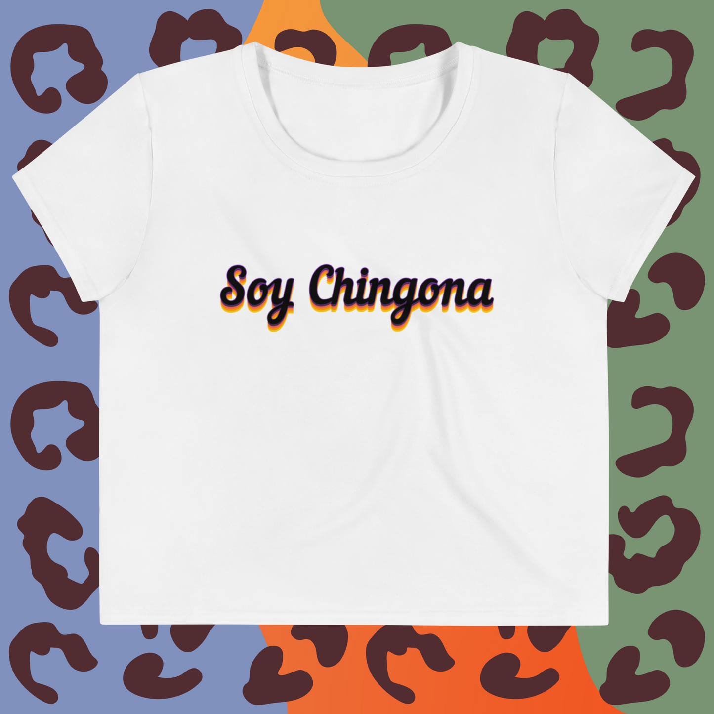 Soy Chingona Crop Tee